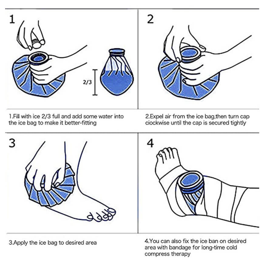Reusable Ice Bags for Injuries