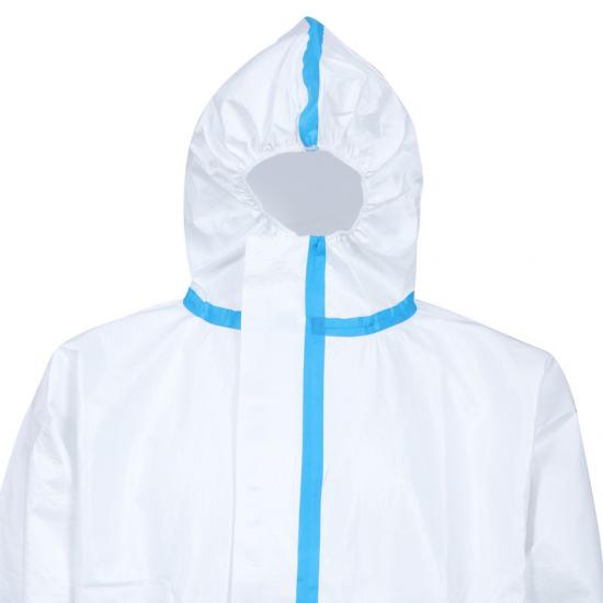 Disposable White Coverall Suit